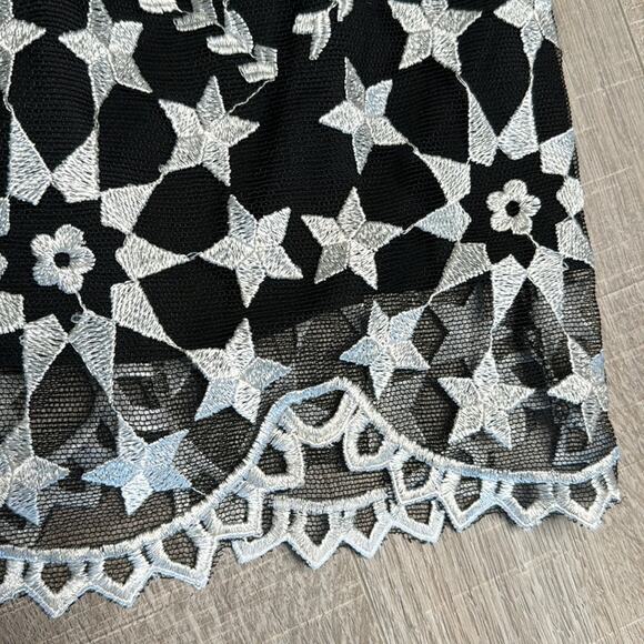 JEN’S PIRATE BOOTY Eclipse MIni Dress in Starlight Halter Lace Cut Outs - Picture 4 of 12